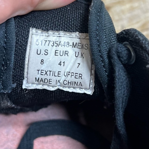 Levi’s Size 8 Mens Sneakers Low Top Black - Picture 12 of 14